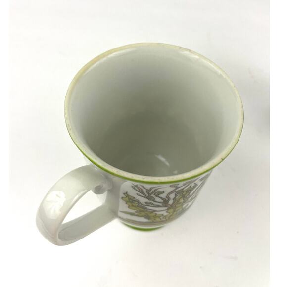 VTG Underwater Bruce E Hart Mug Cups Set of 2 GHC Signed Printed - Picture 8 of 11